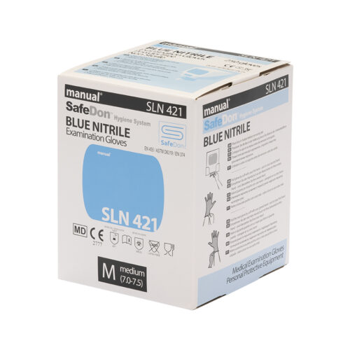 Manual SafeDon Blue Nitrile EG